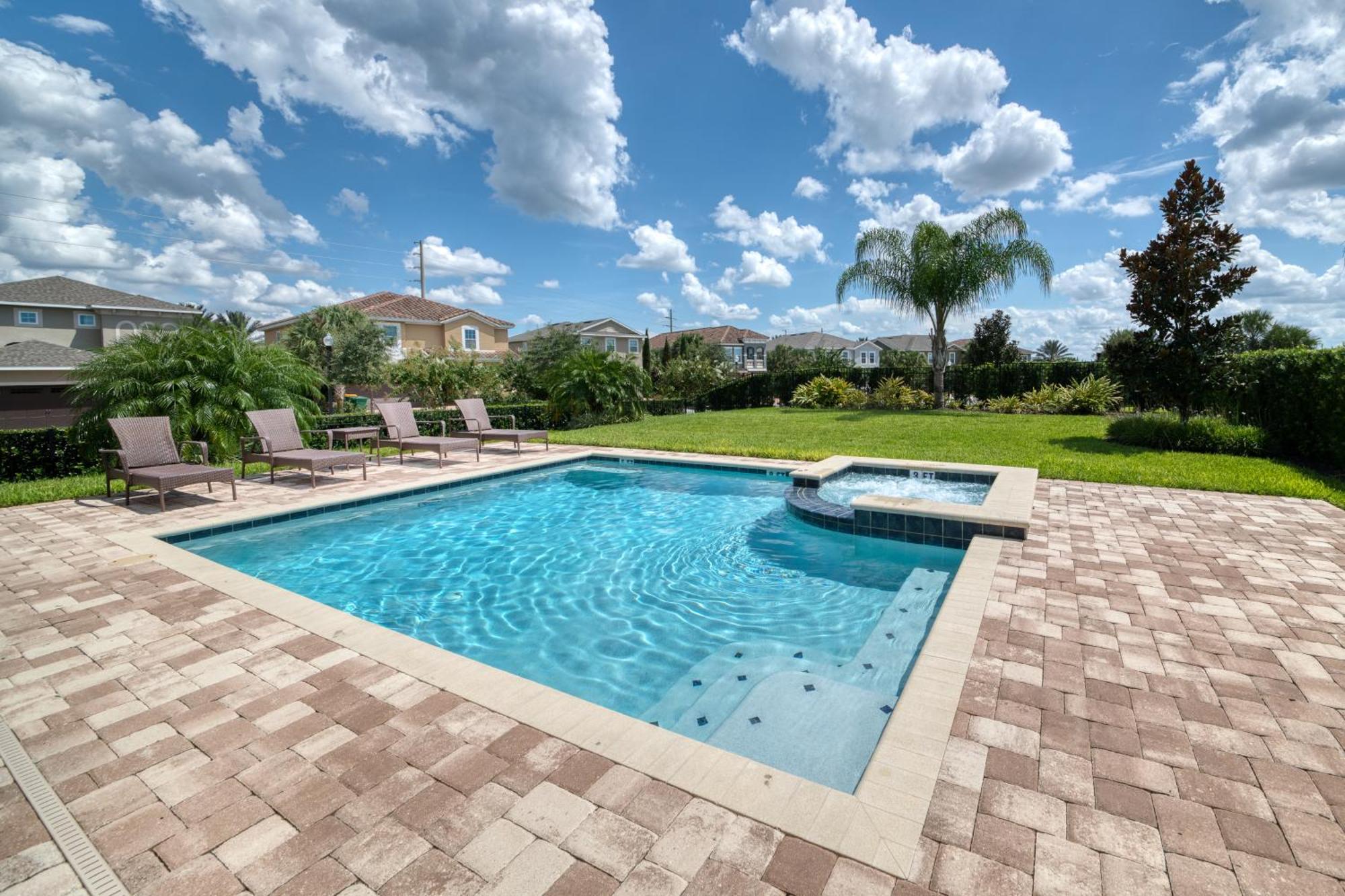 Exquisite Home With Media Room & Games Near Disney By Rentyl - 7600M Орландо Экстерьер фото